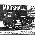 34-030 Picture of a Marshall Bros Coal Truck in the yard at Quorn Railway Station on The Great Central Railway Line