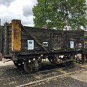 34-031 Picture of a Marshall Bros Coal Truck in the yard at Quorn Railway Station on The Great Central Railway Line