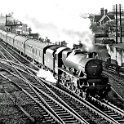 34-255 Jubilee loco No. 45619 “Nigeria” pulling the Thames-Clyde Express through Wigston South Junction on April 15, 1959