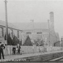 35-986 Wigston South Station 'down' platform c 1900