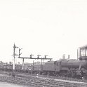 7-164 south bound trains passing Wigston South Junction Signal Box  