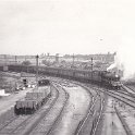 7-176 Hinckley to London F A Cup Special - Wigston May 1961 Cattle dock in left corner