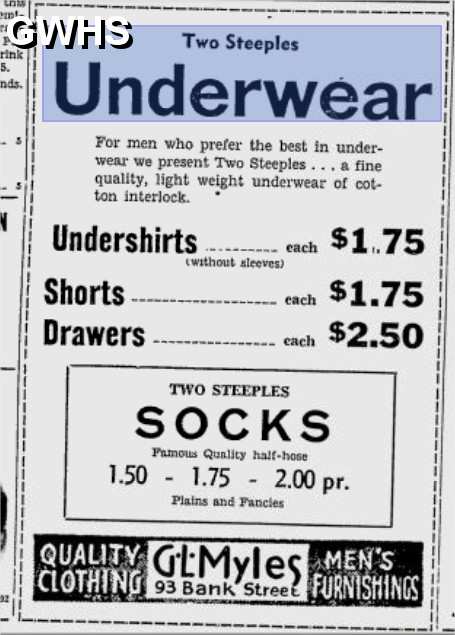 20-075 Two Steeples Advert from Canadian Ottawa Citizen 1948