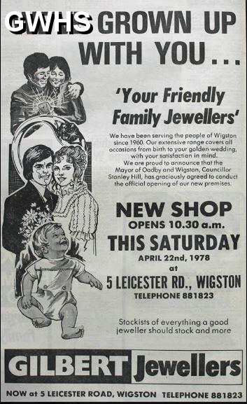 32-540 Gilberts Jewellers Advert, April 21st 1978