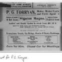14-127 Advert for P G FORRYAN