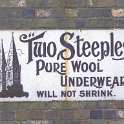23-788 Two Steeples wall mounted advert