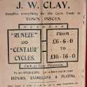 31-200 J W Clay advert 1908 Wigston Magna