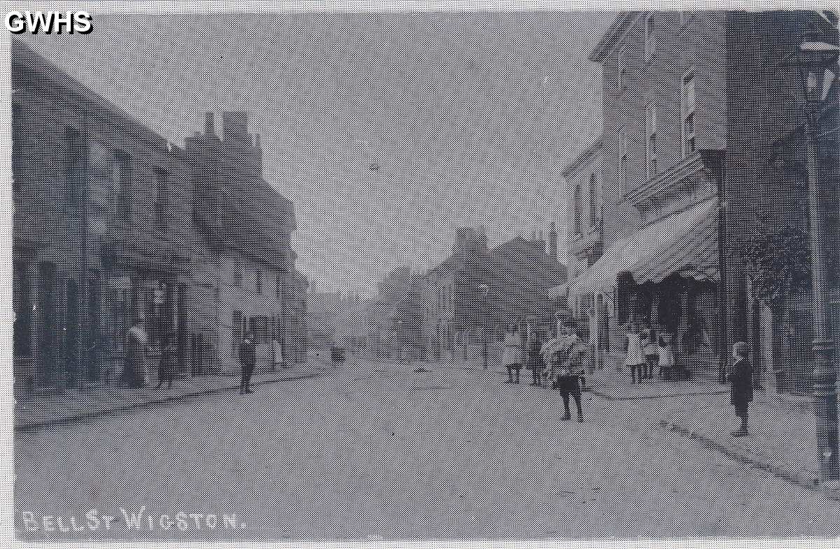26-370 Bell Street Wigston Magna circa 1900 - 10 looking towards Long Street