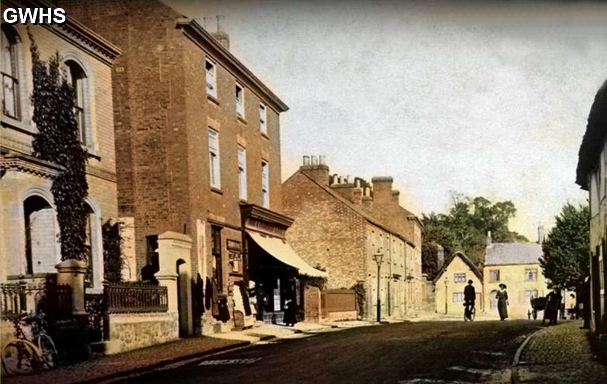 33-087 Bell Street Wigston Magna Postcard 1905