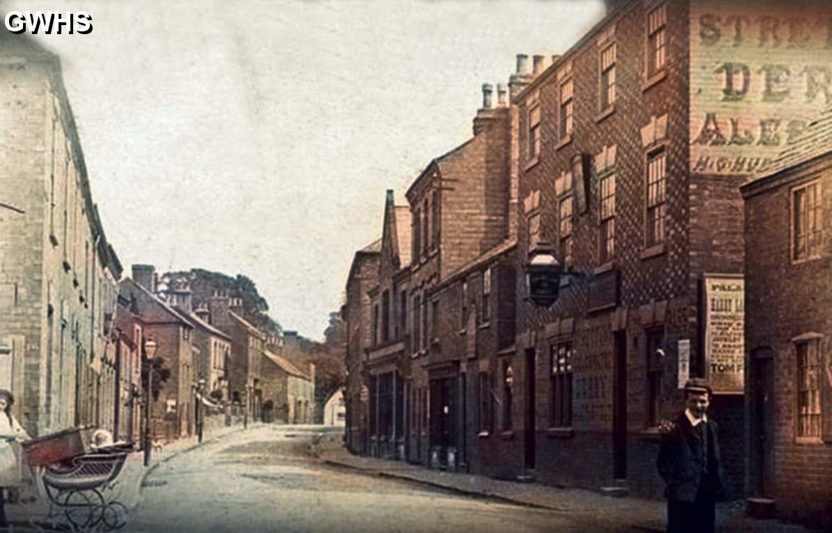 33-088 Bell Street Wigston Magna Postcard c 1905
