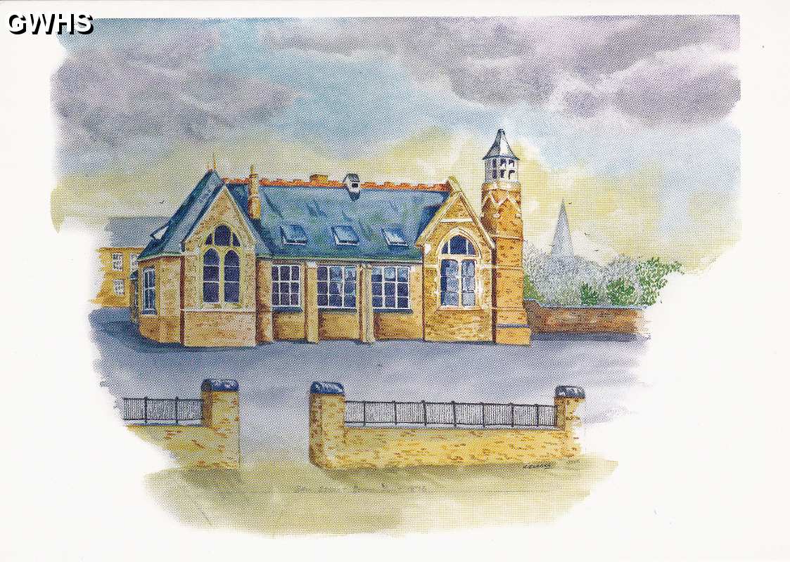 33-539 Bell Street School  1878 Wigston Magna by N Clarke