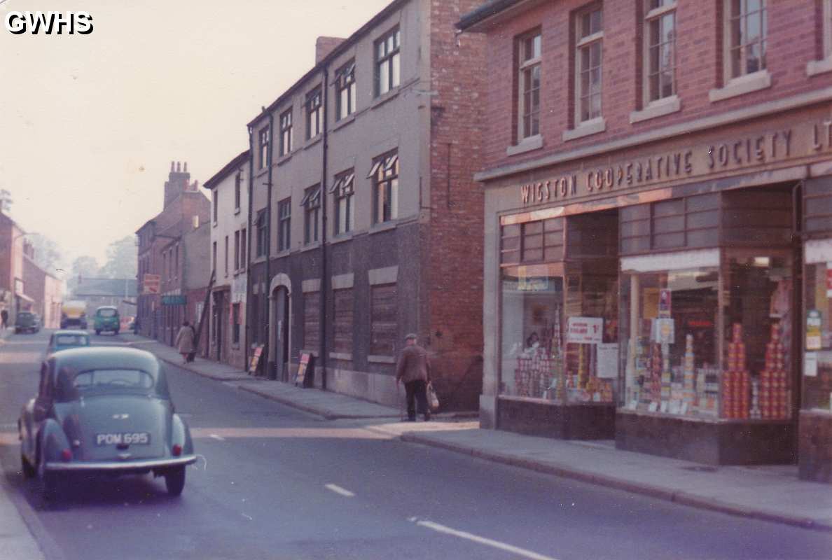 8-36 J D Broughton Factory with Horse Shoe Arch Bell Street Wigston Magna 1964