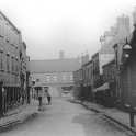 23-019a  Bell Street Wigston Magna showing J D Broughton's Hosiery Factory  circa 1910