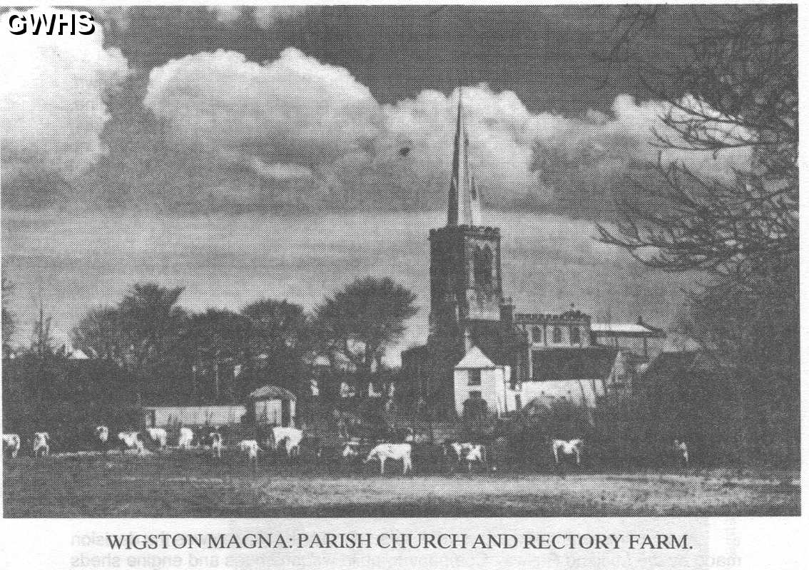 14-005 All Saints Church and rectory farm Wigston Magna