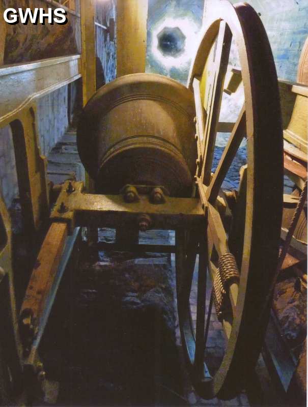 16-014 Inside Bell Tower of All Saints Church Wigston Magna 2011