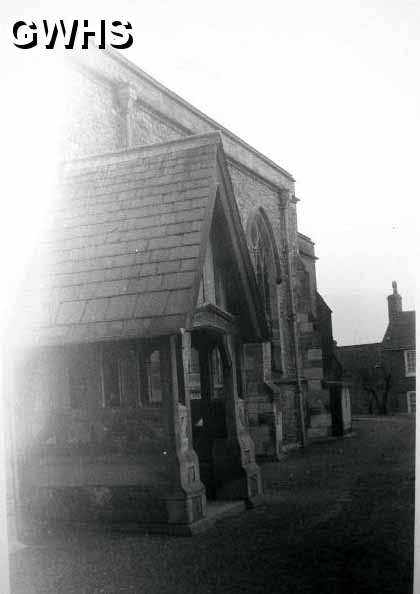 5-9 Ingram memorial porch south side of All Saints Church Wigston Magna