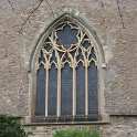 19-091 East window of All Saint's Church  Moat Street Wigston Magna Feb 2012