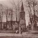 30-222 All Saints Church Wigston Magna circa 1910