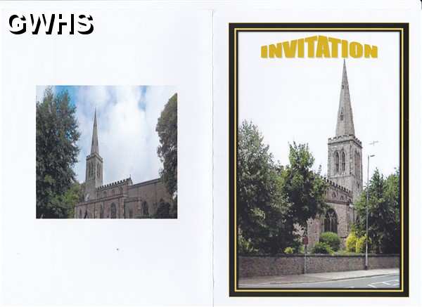 26-266 Wyggeston 500th Year Church Service Invitation July 2013 Part 1