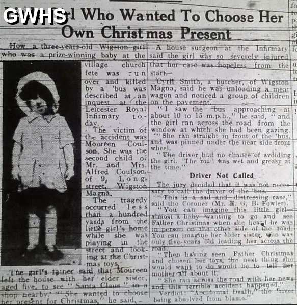 31-341 Maureen Coulson Killed in Long Strret 1931