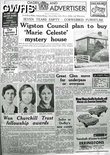 32-474 Oadby & Wigston Advertiser, February 10th 1973