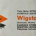 32-594 Wigston Hosiers Letter Head
