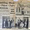 32-601 Wigston Working Mens club Long Street 1968