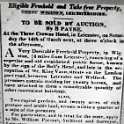 33-134 Advert for sale of the Bulls Head Inn Wigston Magna 1829