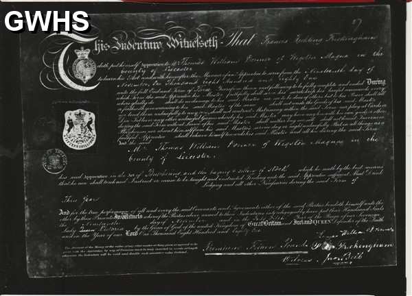 35-931 Indenture document to Francis Hicking Freckingham 1881