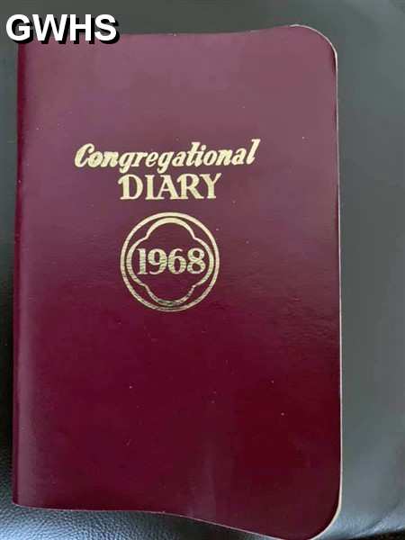 39-396 Congregational Diary 1968 Wigston Magna