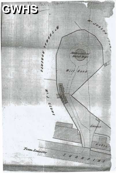 39-438 Plan for old windmill on Welford Road Wigston Magna
