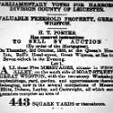 33-732 Sale of land by Frog Alley Moat Street Wigston Magna 1889