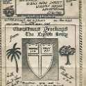 34-326 Christmas Card to Mrs A Frith of Wigston Christmas Card from North Africa 1943