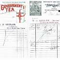 34-663 G J Ludlam grocers Welford Road Wigston Magna invoices 1915