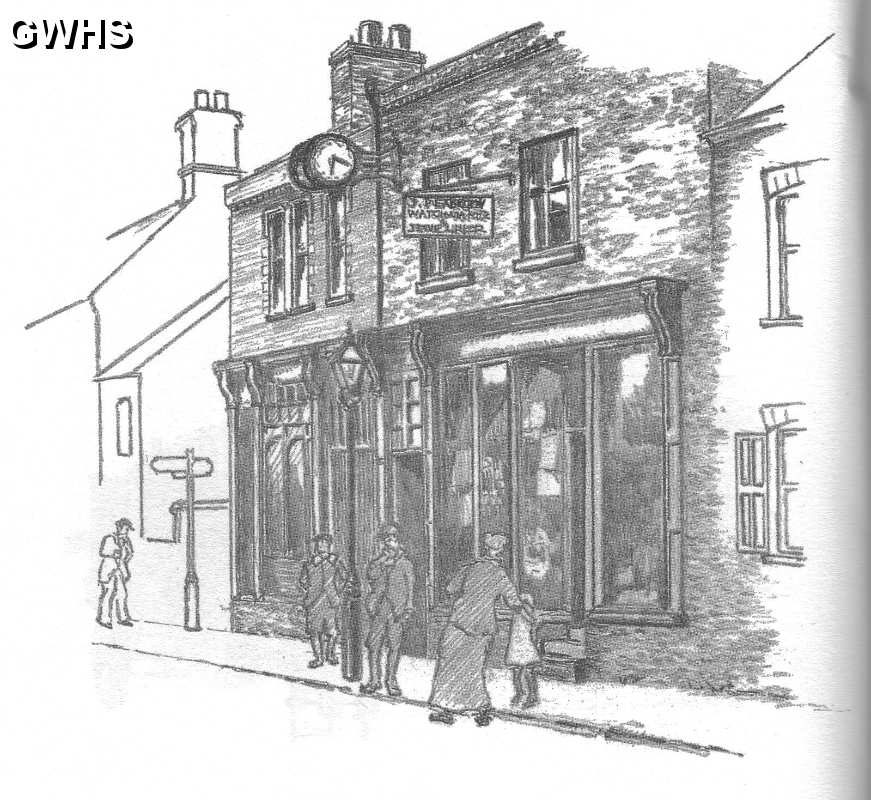 14-035 John Peabody's Shop Leiester Road Wigston Magna - J Colver