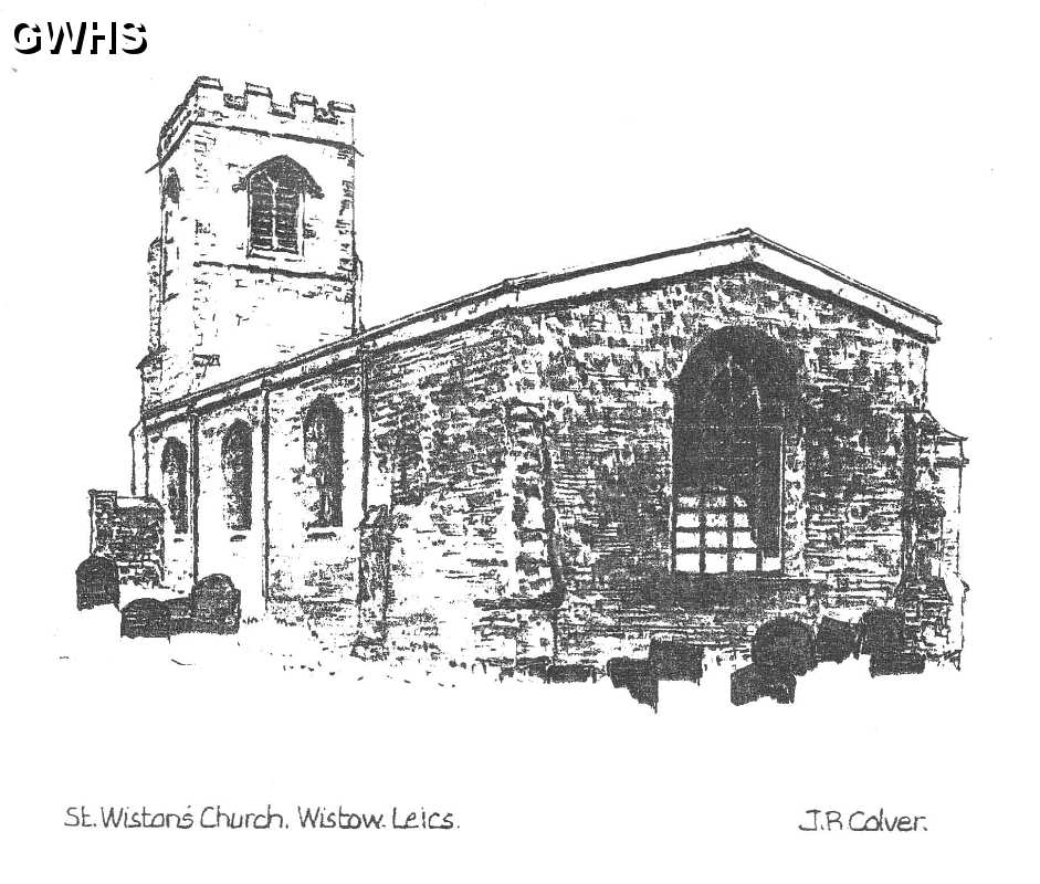 14-208 J R Colver - B80 St Wistans Church Wistow Leicestershire