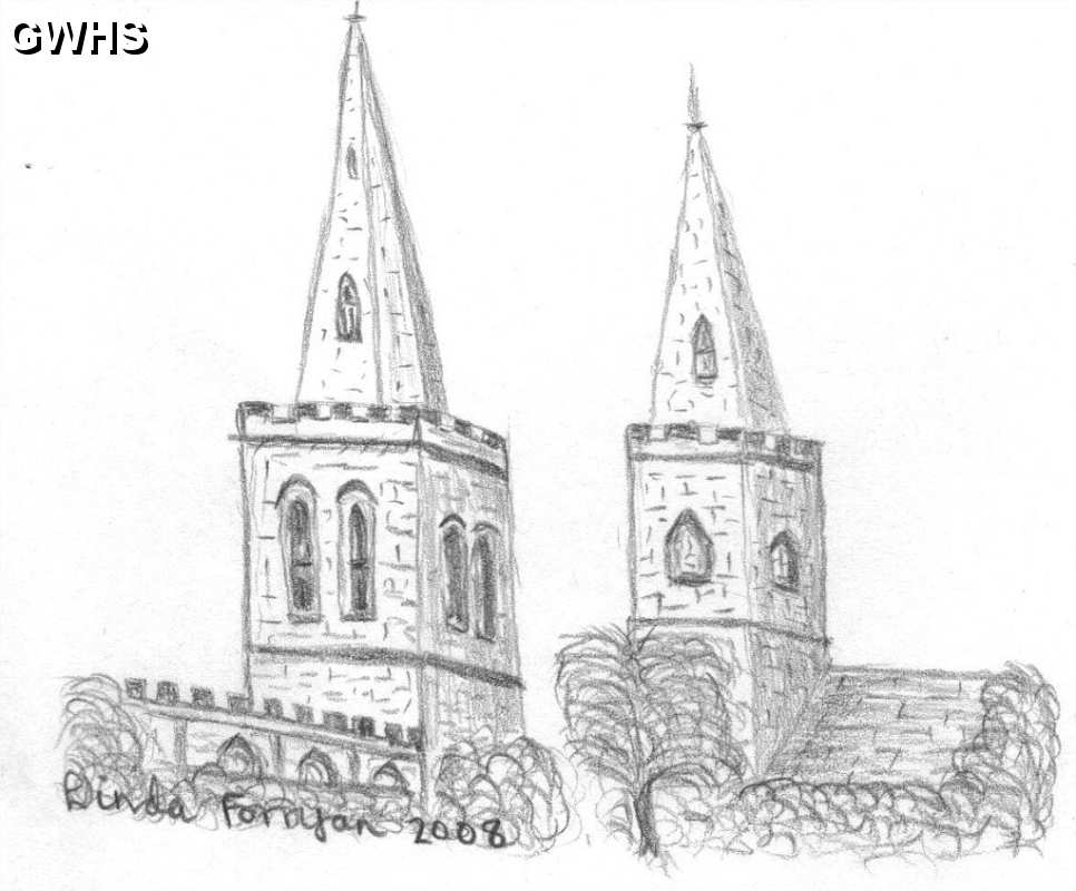 26-108 Two Steeples Wigston Magna by Linda Forryan