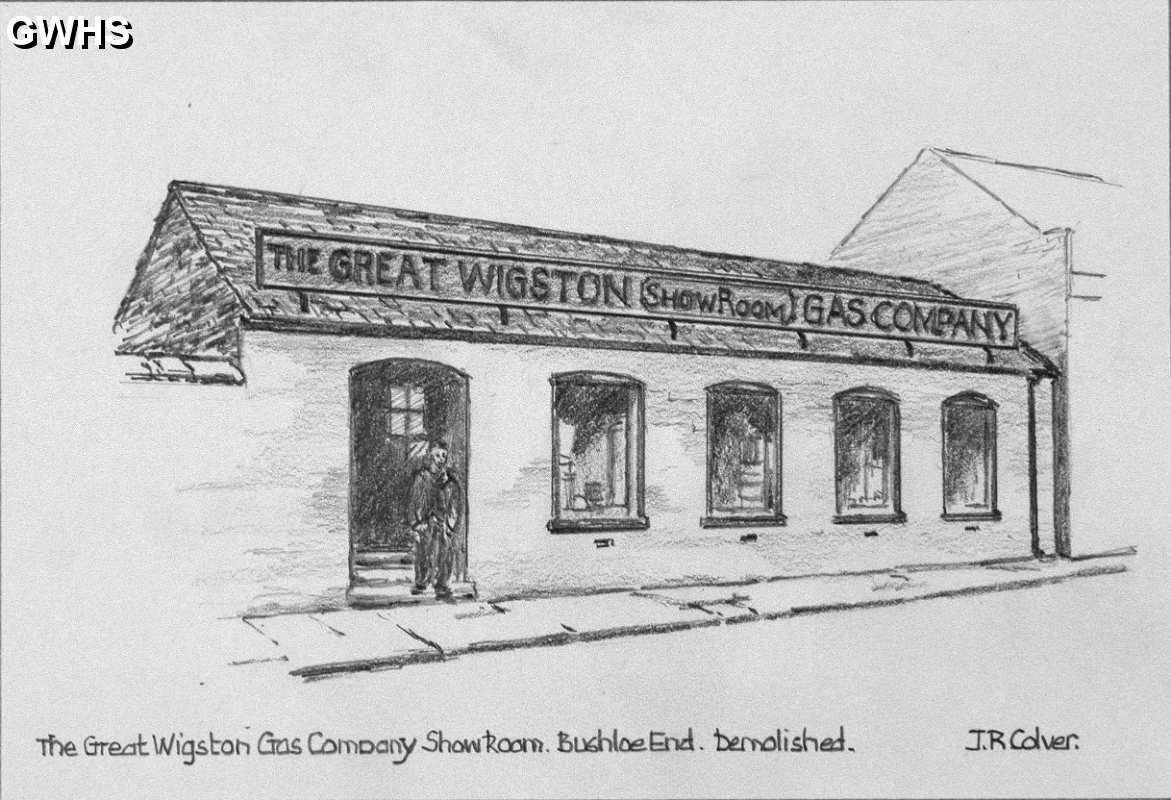 33-478 The Great Wigston Gas Company showroom Bushloe End Wigston Magna