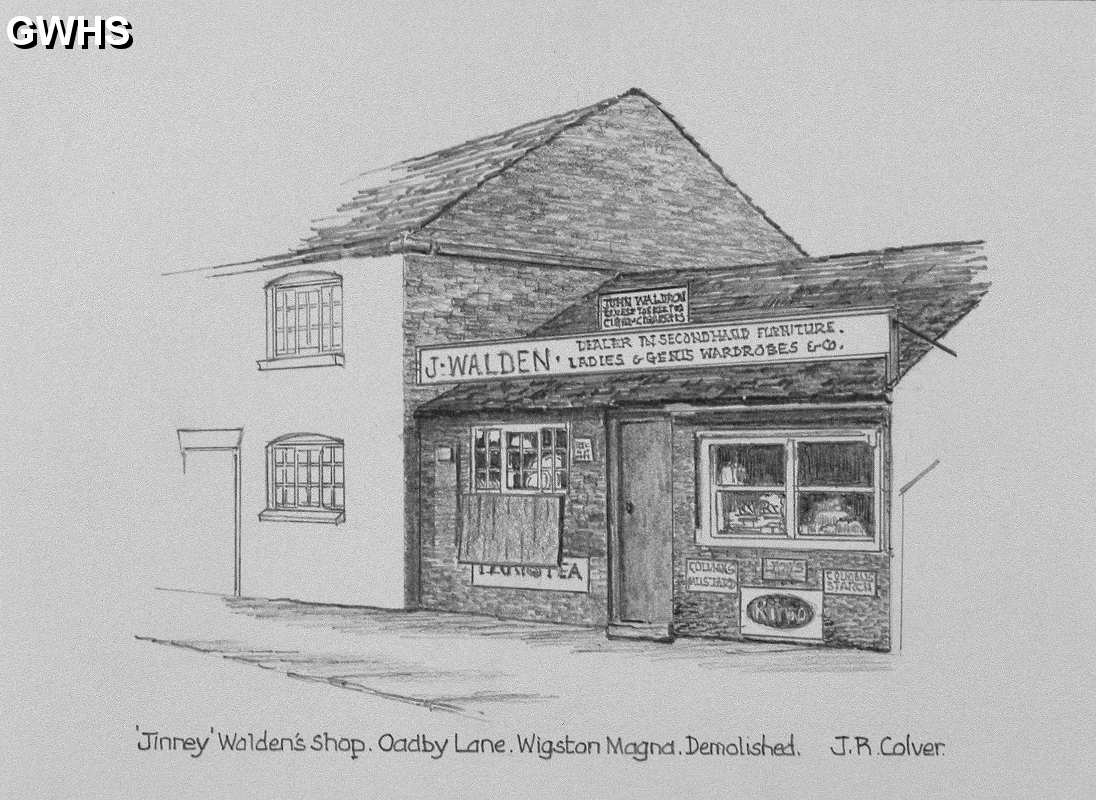 33-496 'Jinney' Waldens shop Oadby Lane Wigston Magna