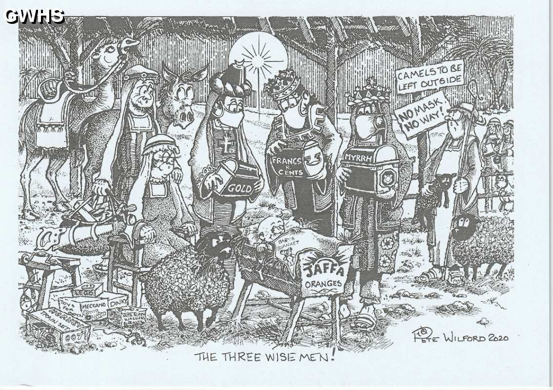 39-613 Pete Wilford christmas cartoon for Duncan Lucas Xmas card 2020