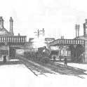 14-052 The Railway Station Wigston Magna - J Colver