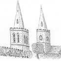 26-108 Two Steeples Wigston Magna by Linda Forryan