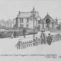 33-484 The Primitive Methodist Chapel and Wyggeston Farmhouse Moat Street Wigston Magna c 1900