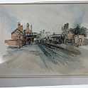 34-783 Wigston Magna Station painting by Judy Ashcroft