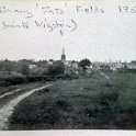 34-777 Fields at the back of All Saints Church Wigston Magna known as Johnny Fats 1955
