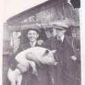 6-56 Eric Mason and two friends in Wigston