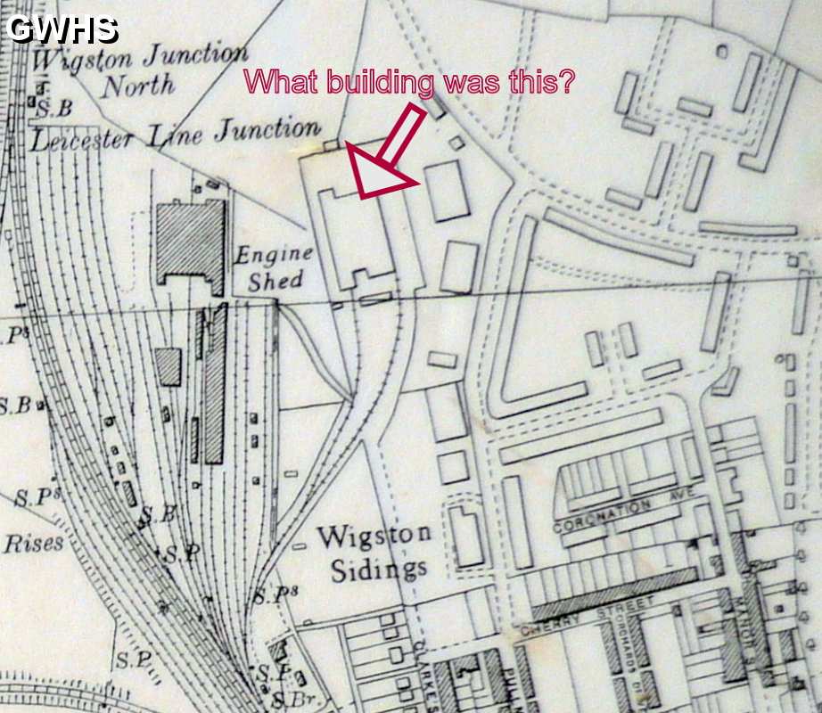 23-446 Map showing Ministy of Supply Cold Store during WWII