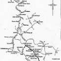 14-221 Leicester to London Railway Map