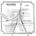 23-368 Wigston Railway map c 1905