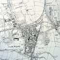23-445 Map of Wigston Railway Junction